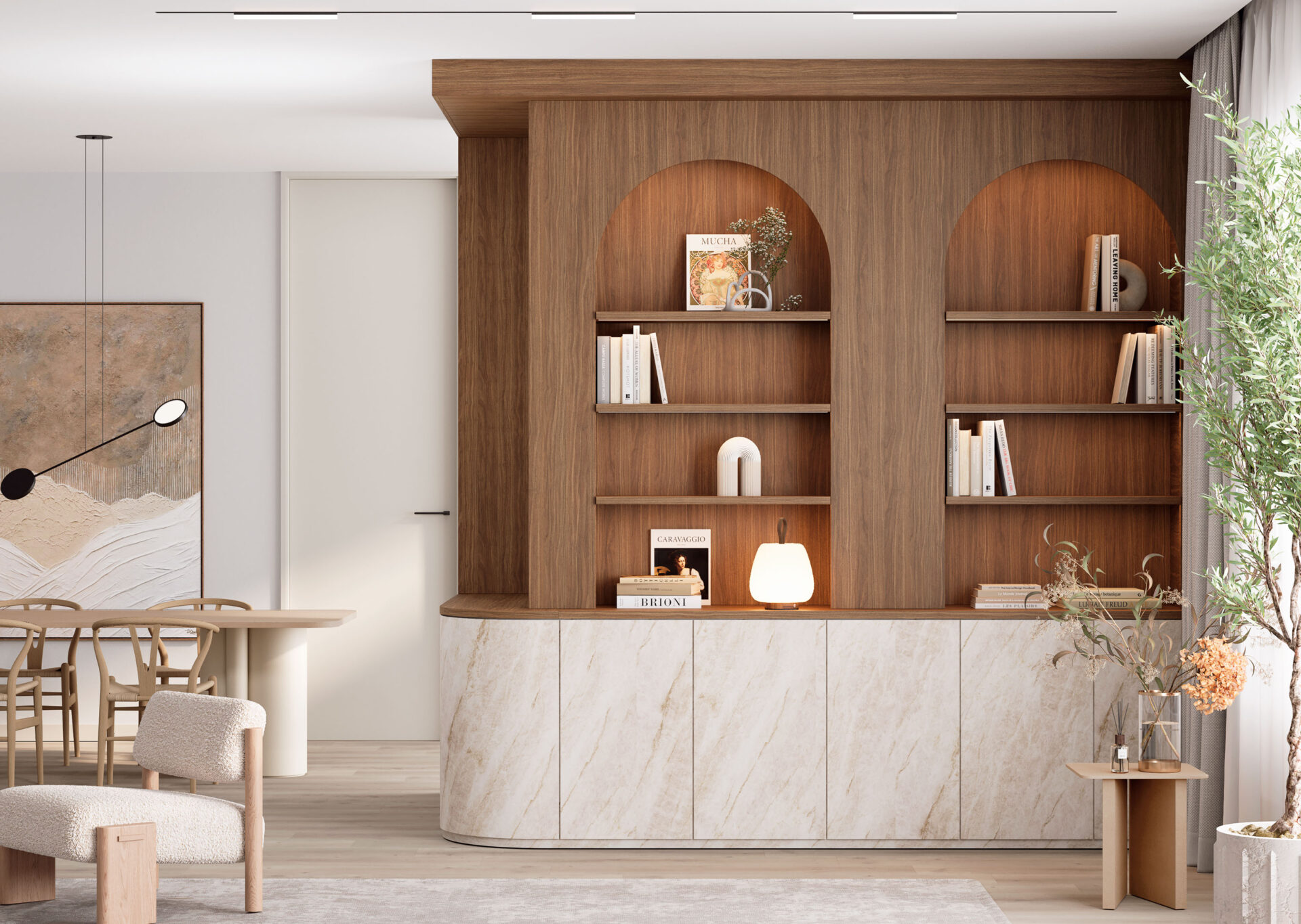 mesa en Atacama Beige