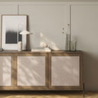 mueble de salón acabado con tablero linum sete